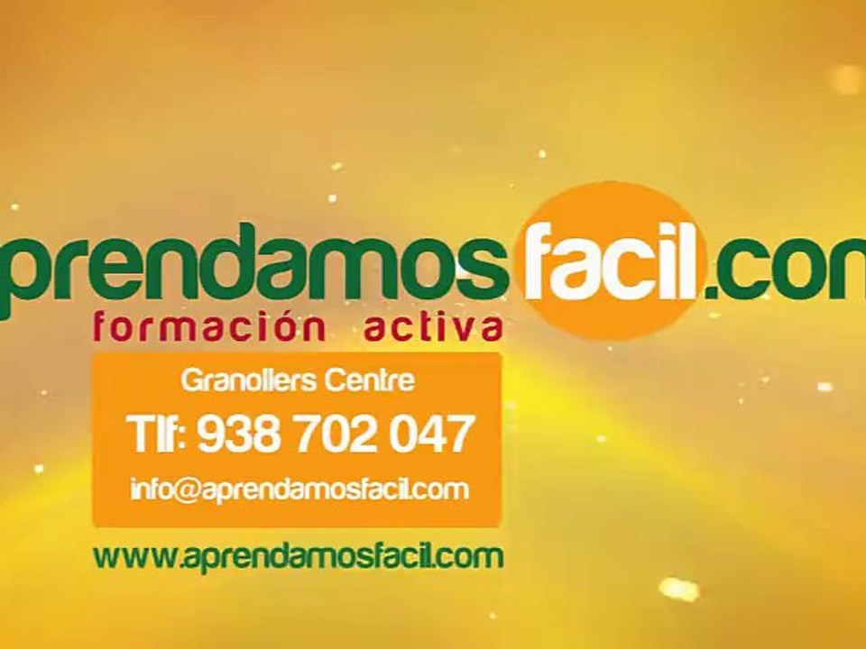 VERB CAN M1 P8 APRENDAMOSFACIL CLASES DE INGLÉS GRANOLLERS