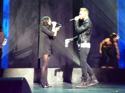 Jenifer & Matt Pokora - Répétition Ecris L'histoire - Chanson de l'année 2012