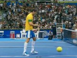 Federer  e Haas giocano a Pallone - Livetennis.it