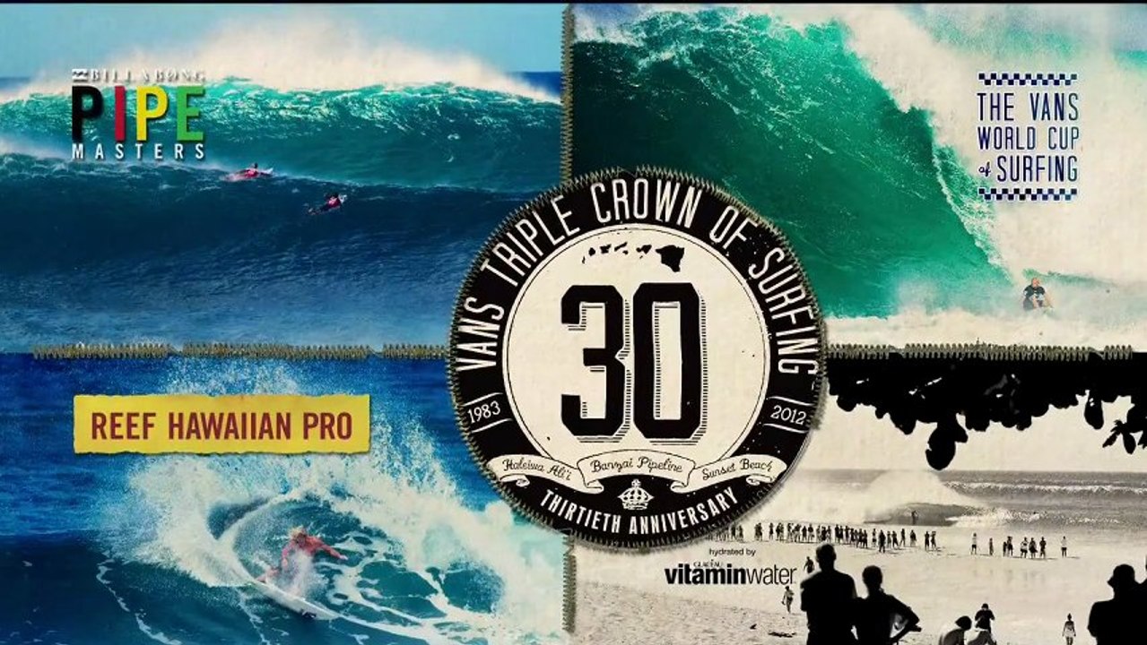 Billabong Pipe Masters 2012 - Day 1 - Wipeouts and Airs