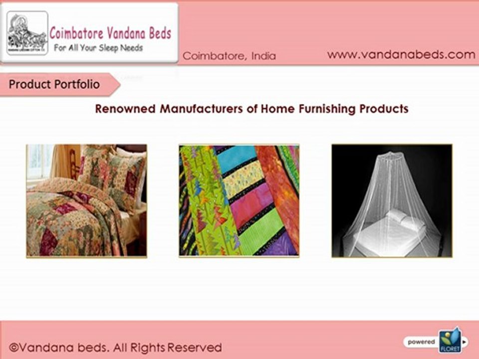 Coimbatore Vandana Home Furnishing  Products
