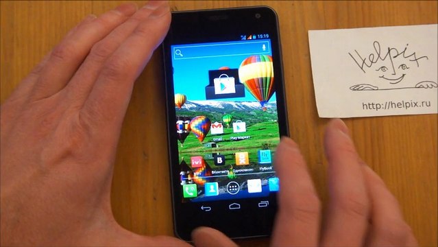 Fly IQ444 Diamond - Распаковка, первое включение