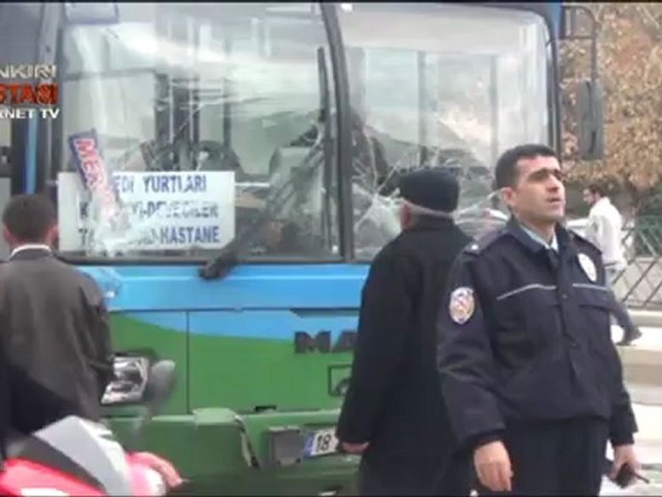 ÇANKIRI’DA ZİNCİRLEME KAZA
