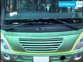 Hinopak Motors Limited displayed its "Gb Senator Bus" and "Hino Dutro Light Duty Truck" (Exhibitors TV @ Expo Pakistan 2012)