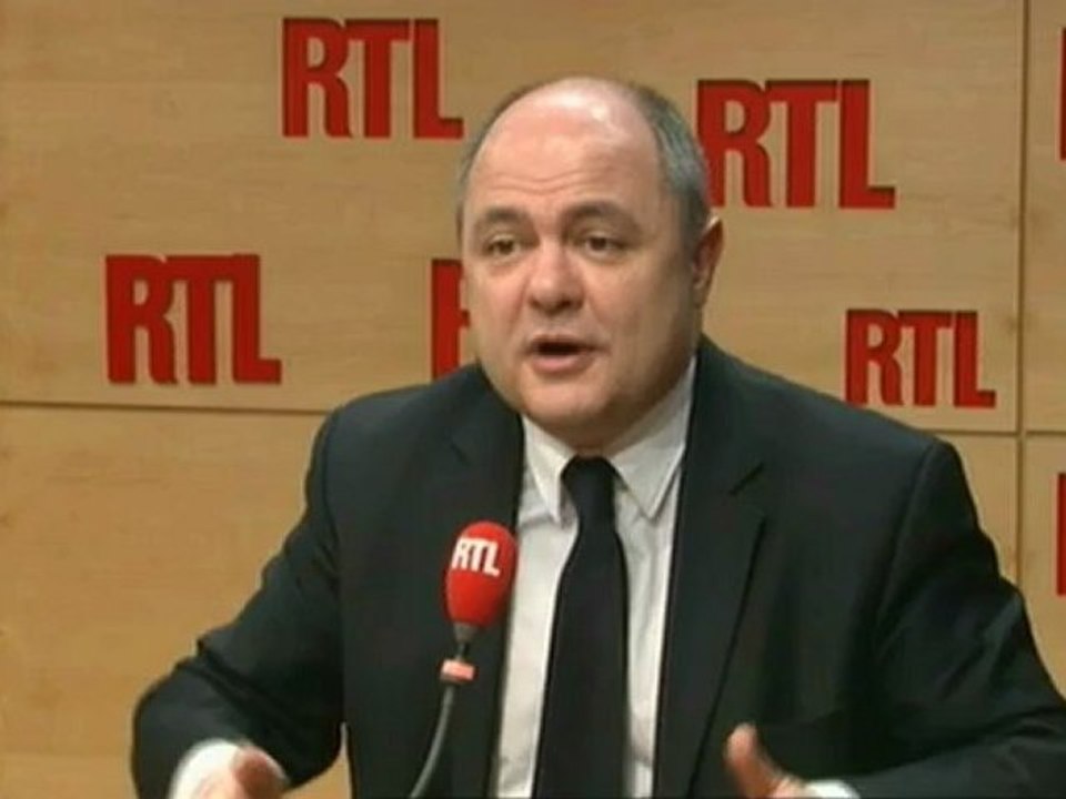 Bruno Le Roux L'invité de RTL 11 decembre 2012