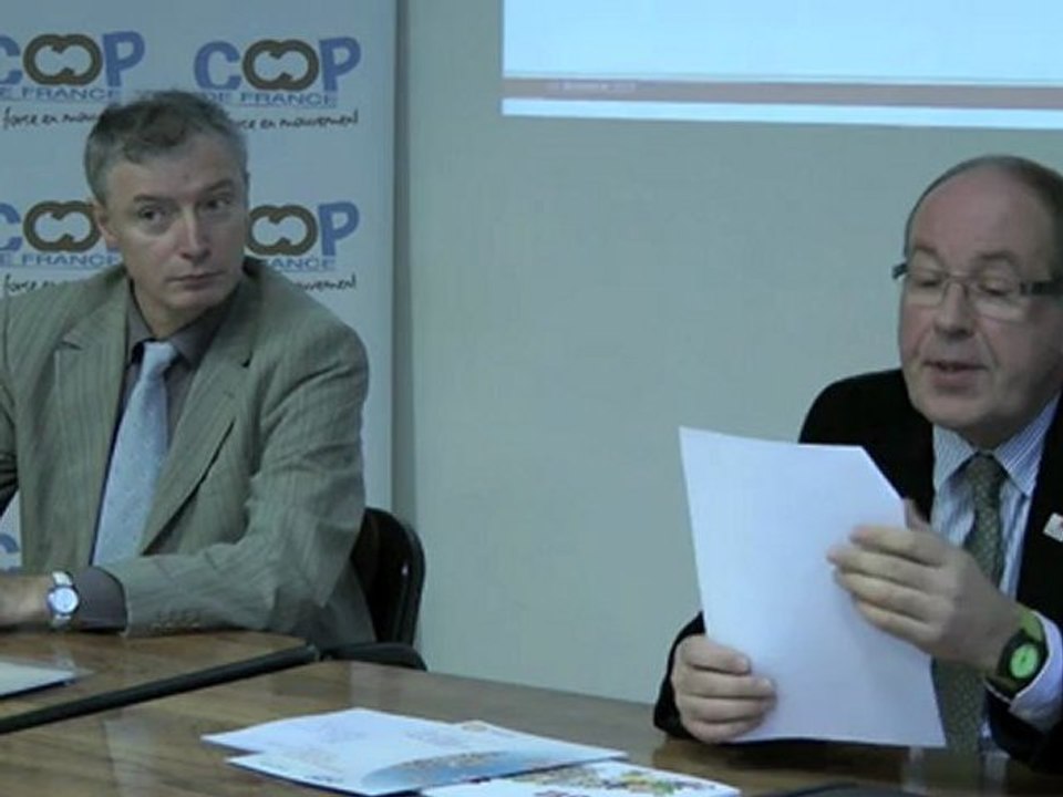 Conférence de presse Coop de France - 11/12/2012