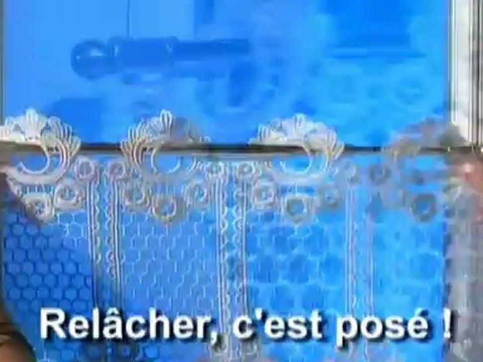 TRINGLE PRESTO A FIXATION PAR PRESSION : DEMONSTRATION