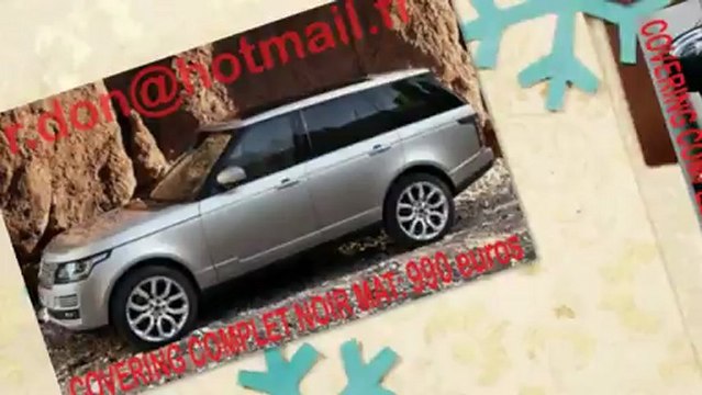 Land Rover Range Rover, Land Rover Range Rover, essai video Land Rover Range Rover, covering Land Rover Range Rover, Land Rover Range Rover peinture noir mat