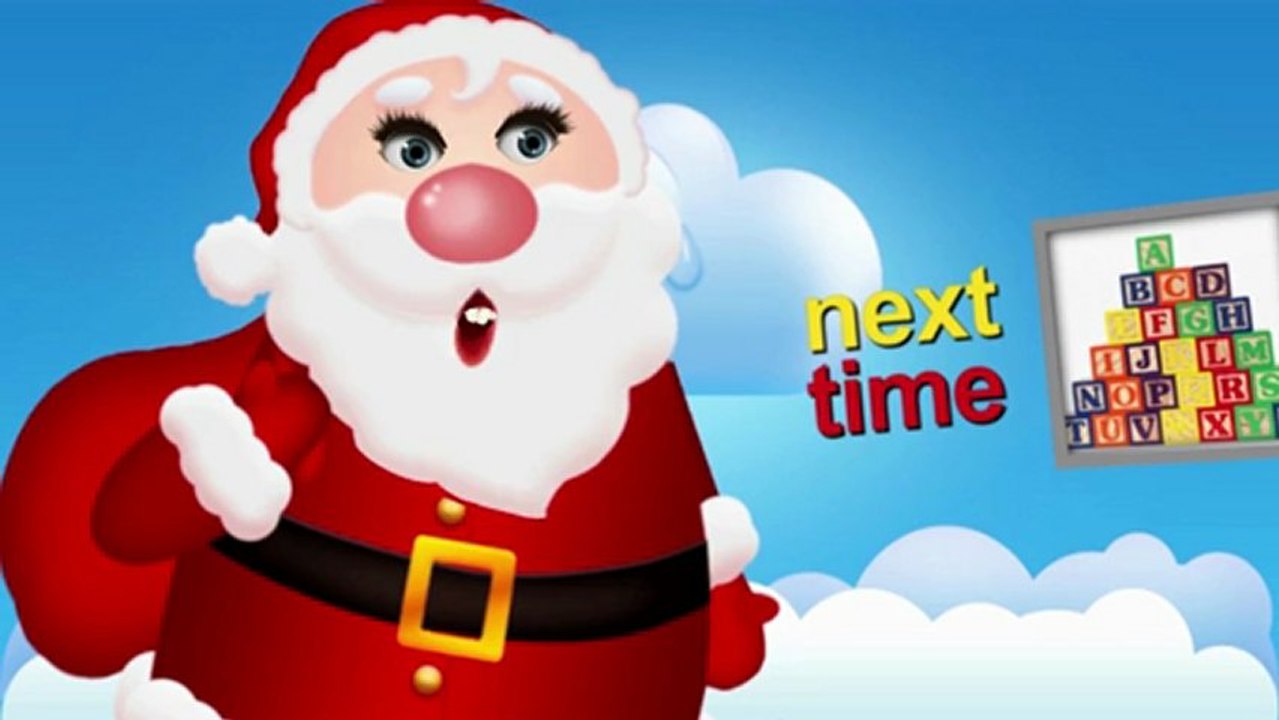 Nursery Rhymes santa abc song