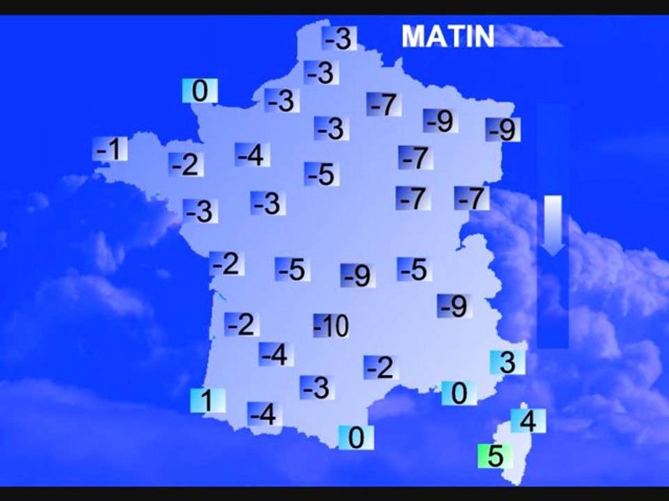 Météo 12 décembre 2012: Froid puis redoux, pluie et vent !