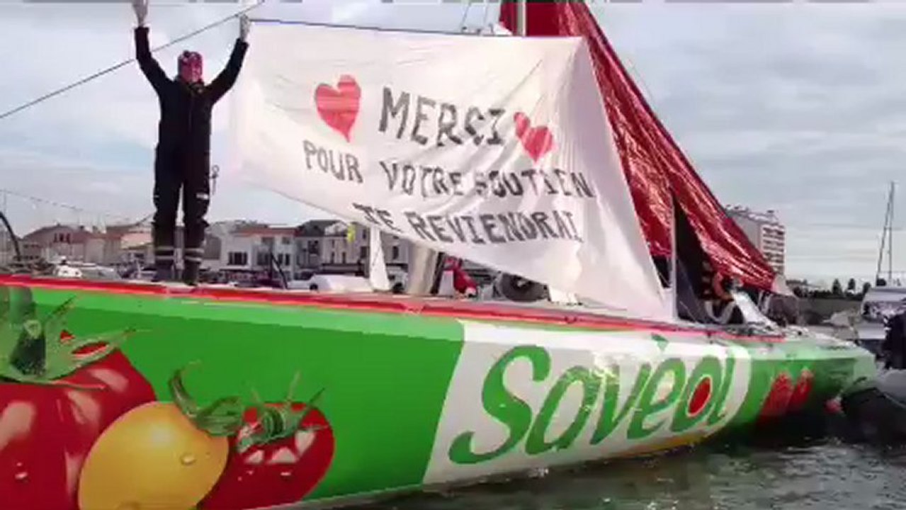 Vendée Globe 2012 : Samantha Davies de retour aux Sables d'Olonne