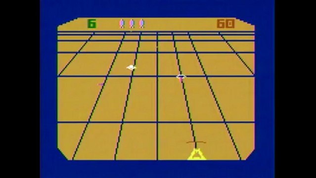 Classic Game Room - BEAMRIDER review for IntelliVision