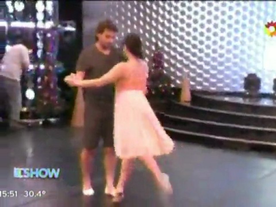 Pedro en Este es el Show (ensayo de baile Clásico) - 11 de Diciembre