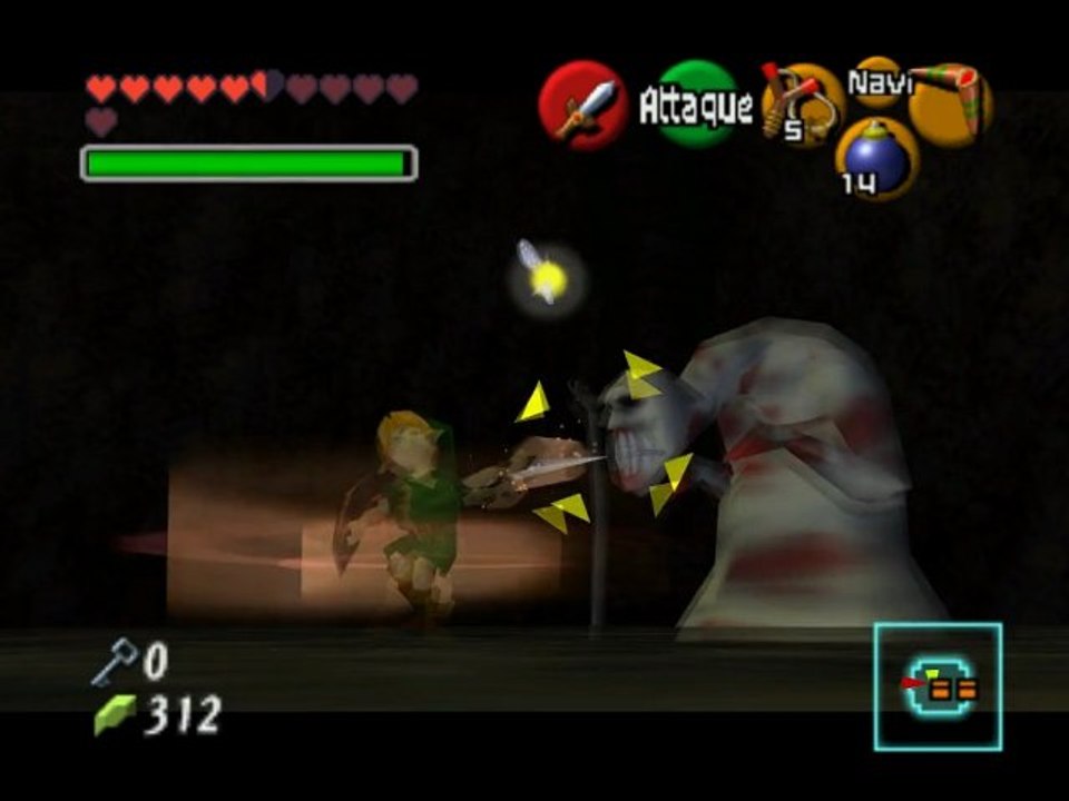 Let's play - The Legend of Zelda ocarina of time - Le puit du village Cocorico