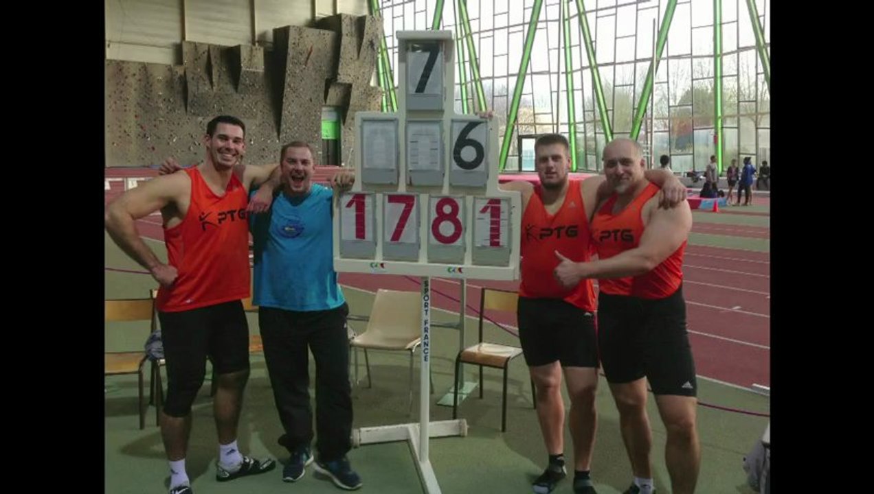 PTG Nogent sur Oise (RF junior en salle 7kg - 17m81) 16dec12