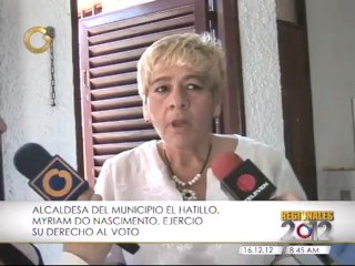 Alcaldesa Do Nascimento: para exigir a las autoridades, tengamos la responsabilidad de votar