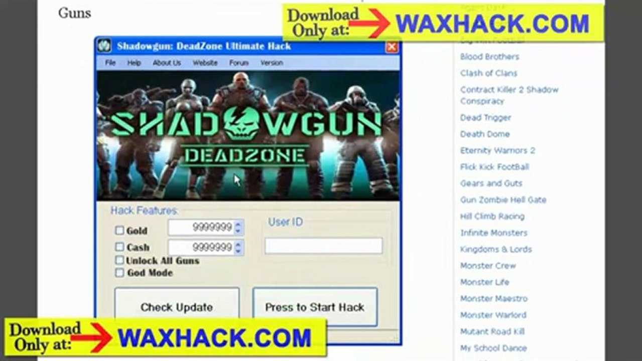 ShadowGun Deadzone Hack get 99999999 Cash iOs Best Version ShadowGun Cheat