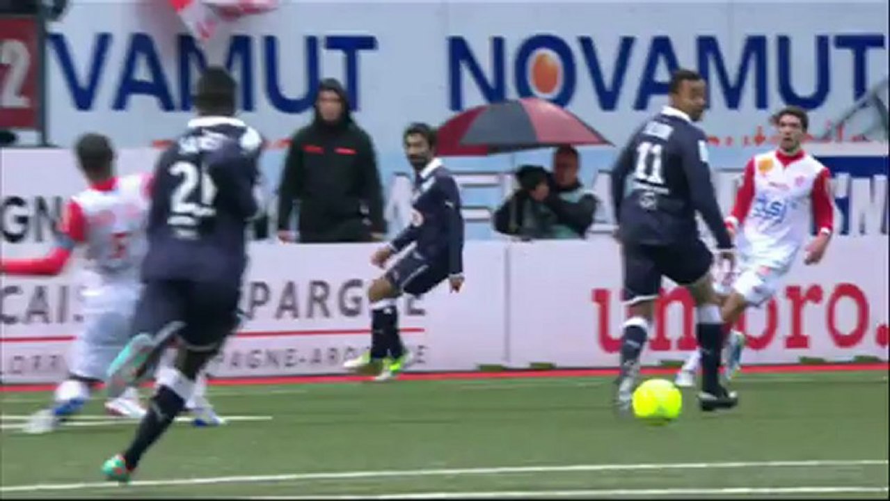 But Henri SAIVET (76ème) - AS Nancy-Lorraine - Girondins de Bordeaux (1-1) - saison 2012/2013