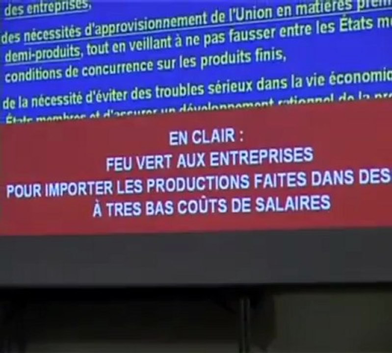 sortir de l'Union européenne 2-4 les 10 raisons ASSELINEAU UPR