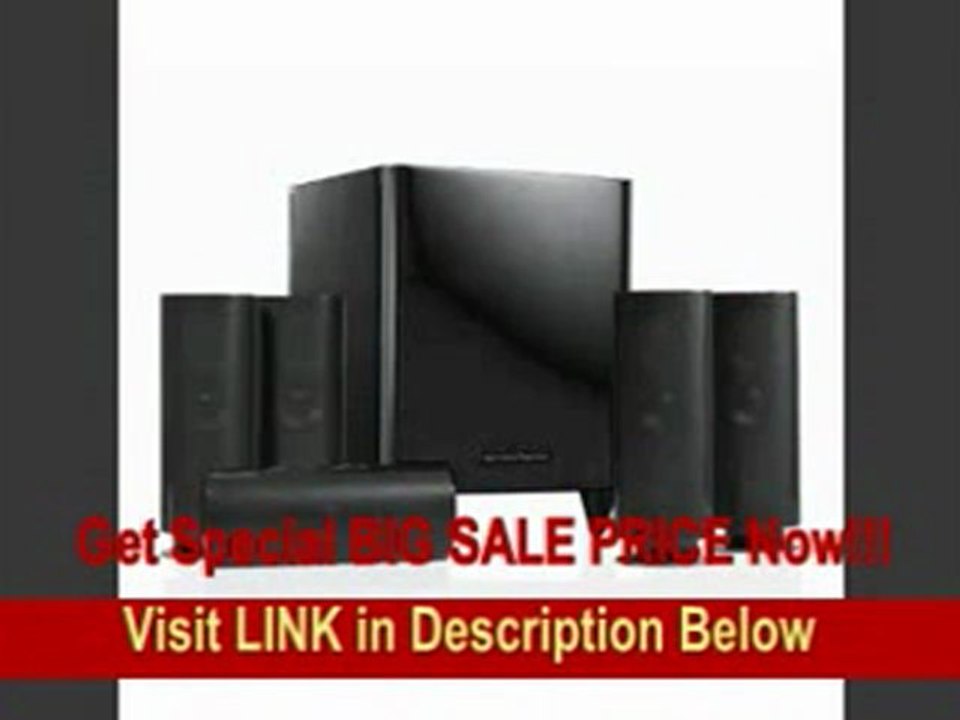 Harman Kardon HKTS60 Complete 5.1 Home-Theater Speaker System (Black)