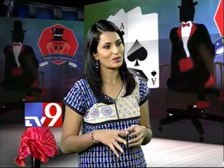 Samala Venu's Magic show in Tv9 studios - Part 2