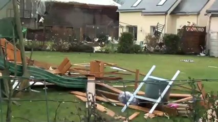 Bretagne : Une tornade fait de gros dégâts à Québriac