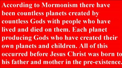 Christ Created All Things - Mormonism Exposed
