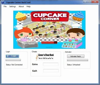Cupcake Corner Cheat Tool Download Coins & Cash Adder Facebook