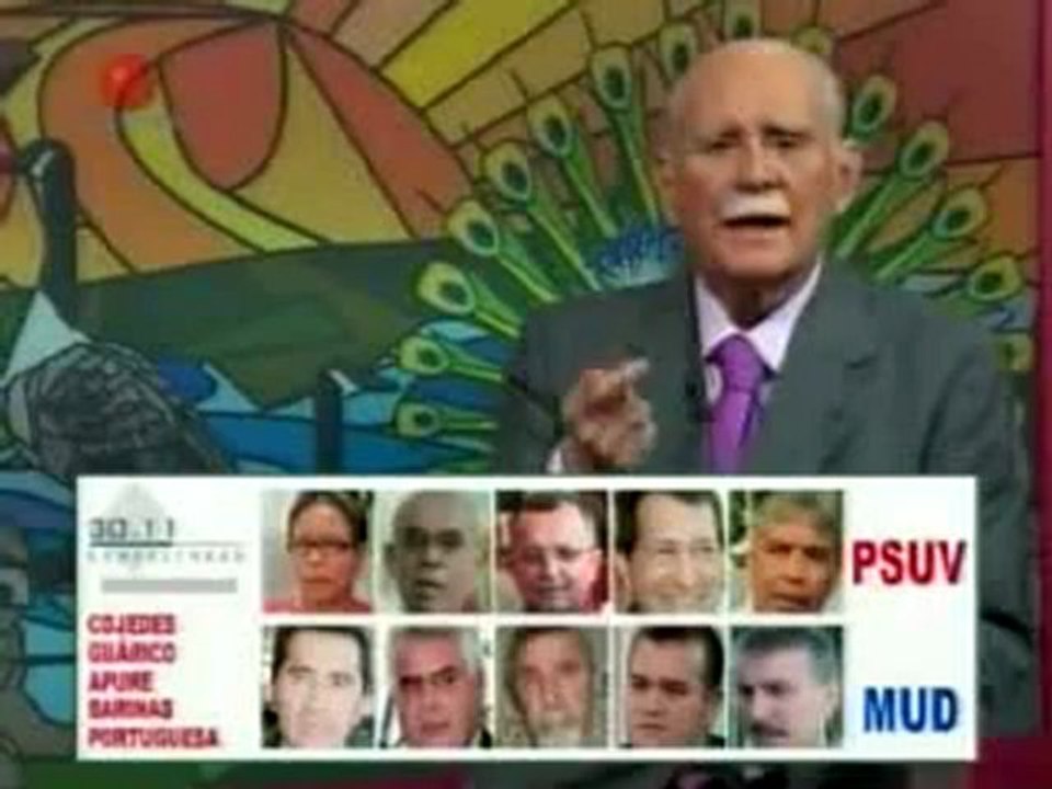 (Vídeo) Los confidenciales Jose Vicente Hoy, Jose Vicente Rangel Televen 09.12.2012 (5/5)