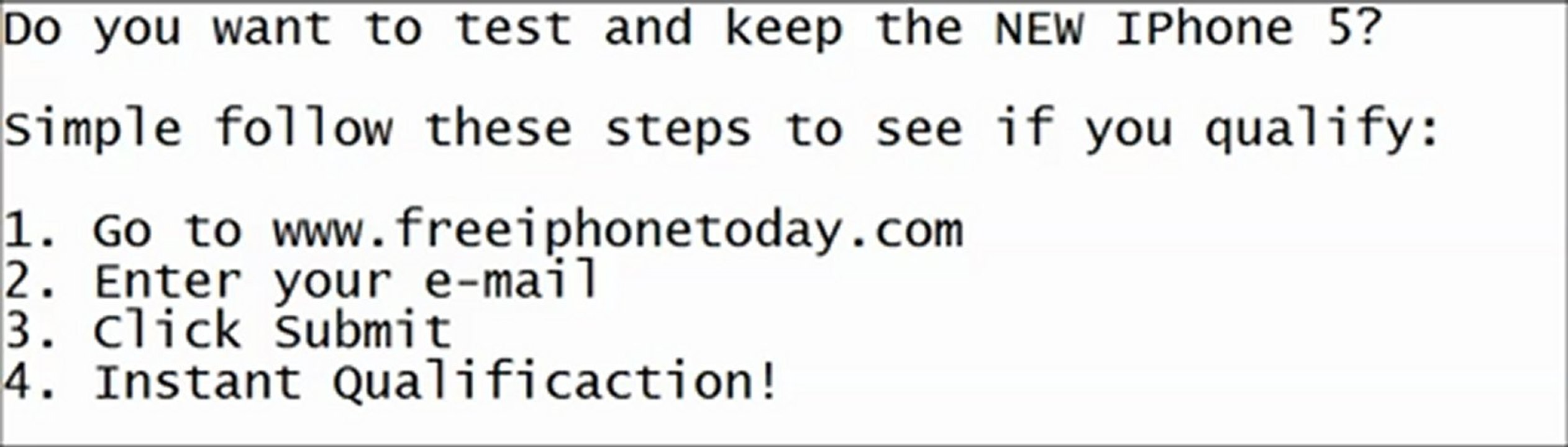 Test and Keep A Iphone 5