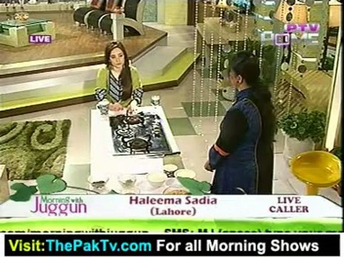 Morning With Juggan By PTV Home - 12th December 2012 Part 1