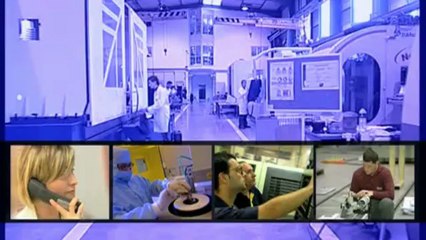 Visite des bac pro TU de Hasparren au salon de la machine outil de Bilbo 2012