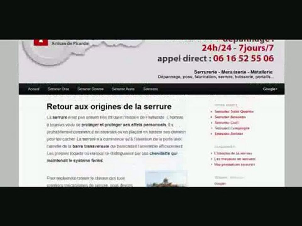 Serrurier Compiegne dans l'Oise