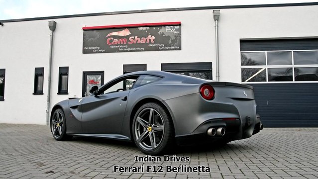 Ferrari F12 Berlinetta Wrapped by Cam Shaft