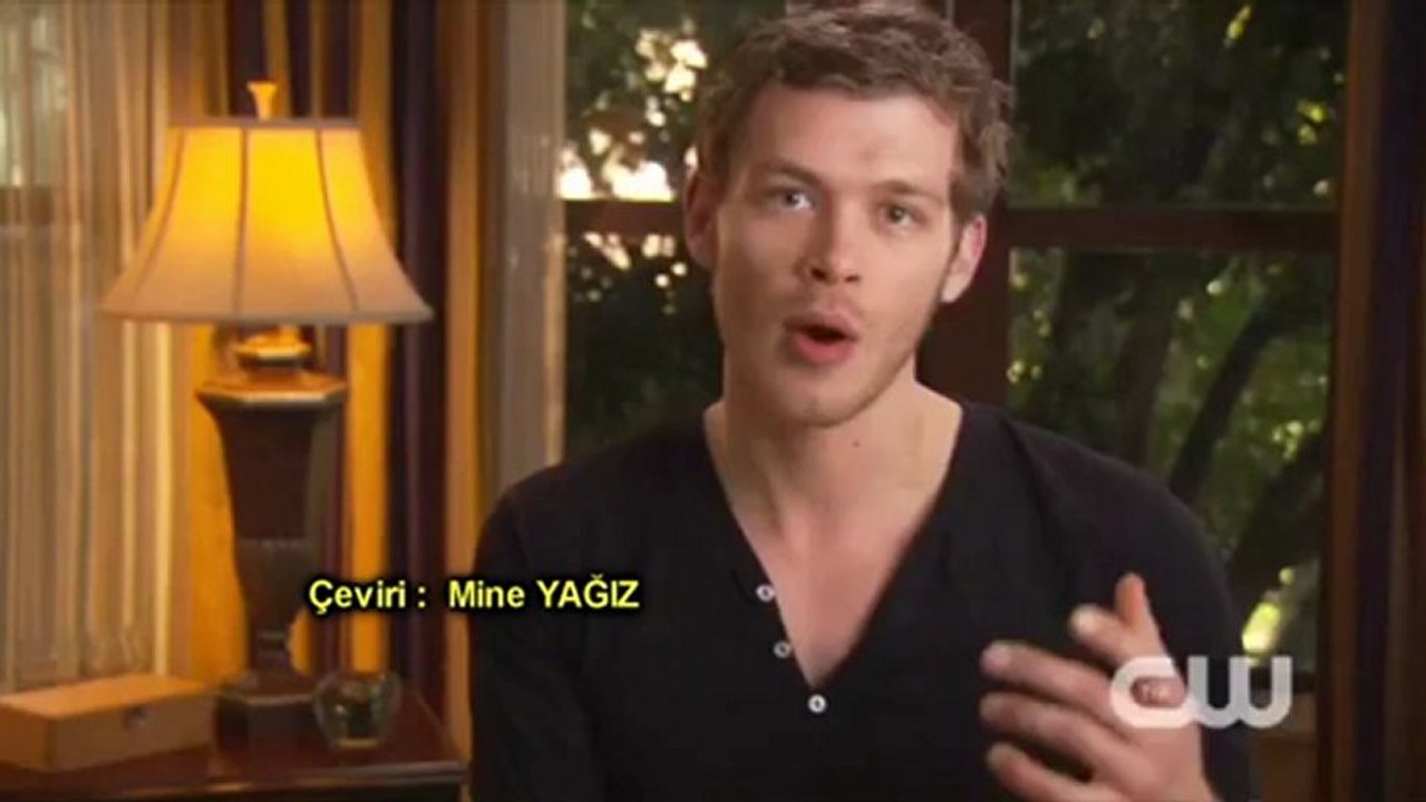 Joseph Morgan - CW Connect'e Klaus ve Diziden Bahsediyor - Altyazılı