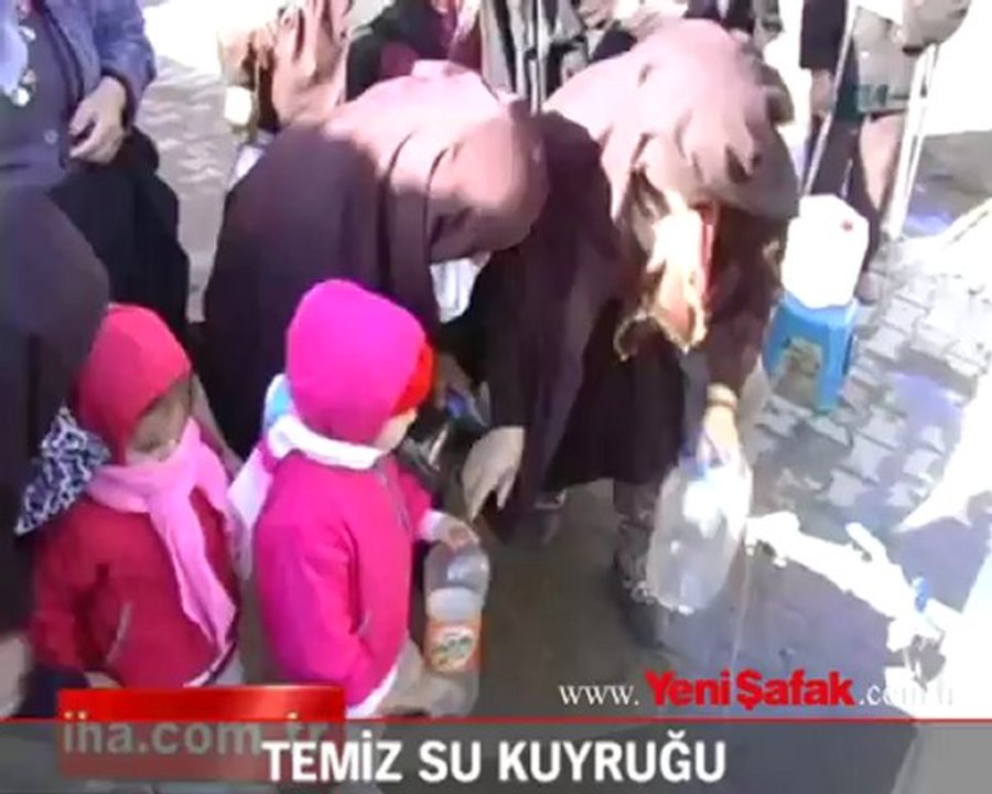 Bursa'da 'temiz su' kuyruğu