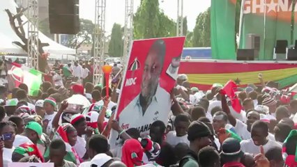 Ghana: le président réélu Mahama appelle à l'unité
