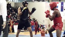 Open de France de Wushu Sportif 2012 / Finale Sanda Seniors -80kg / Jason Ponet vs Fodhel Saidani