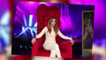 Oops! Jennifer Lopez Sports Stains on Her White Leather Trousers