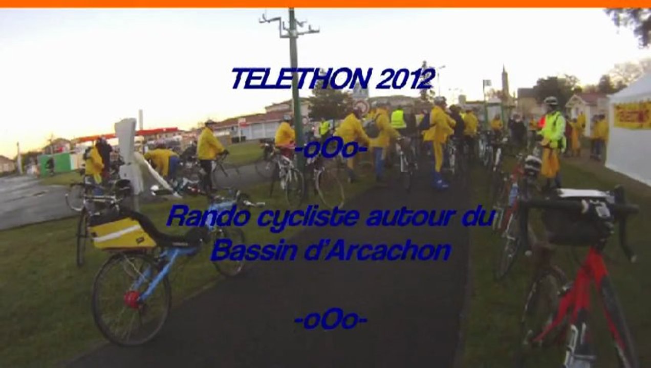 RANDO CYCLISTE TELETHON 2012 MARCHEPRIME