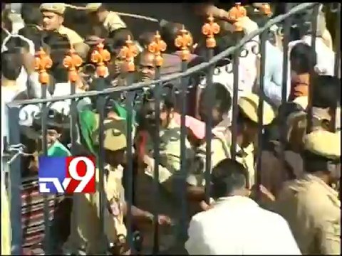 Devotees spend hours in queue for Ekadashi tickets