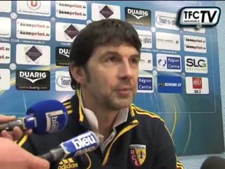 Réactions après la rencontre Tours FC - RC Lens
