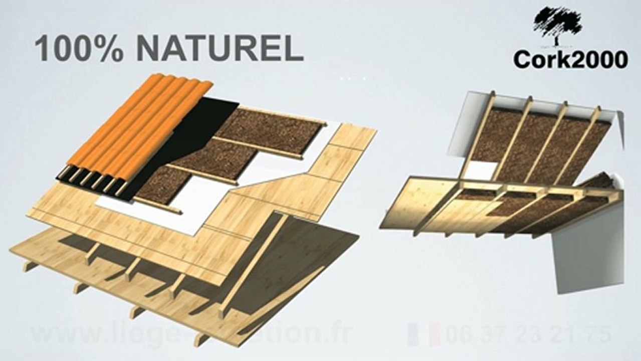 Isolation naturel. Acheter isolation naturel en liège