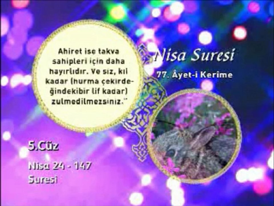 Nisa Suresi 78. Ayet-i Okunuşu ve Meali Okyay Derneği