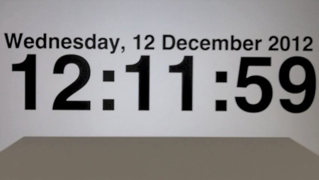 Record 12.12.12, 12:12:12