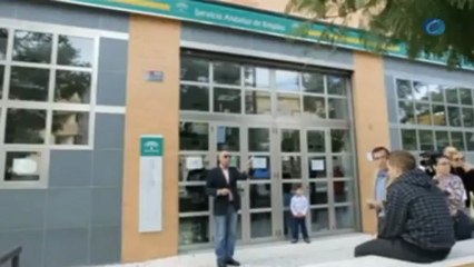 Una participación de lotería de Navidad para parados andaluces