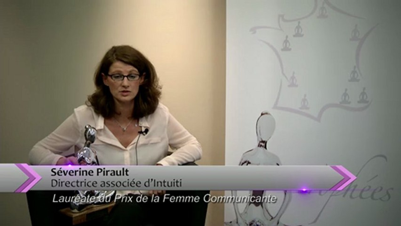 Séverine PIRAULT - Prix de la Femme Communicante Nantes 2012
