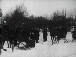 Москва в снегу - 1908г (Moscow Clad in Snow - year 1908)