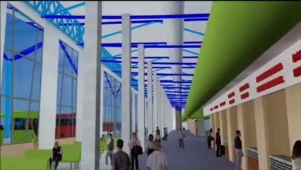 Así lucirá el nuevo terminal terrestre de la ciudad de Manta (Ecuador).