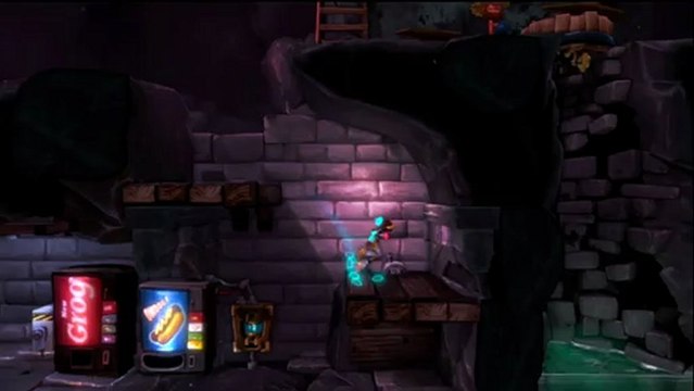 The Cave (PS3) - La voyageuse du temps et le fusible